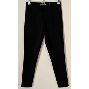 Vince • M • Tech Ponte High Rise Stretch Legging Black Scuba Like Material